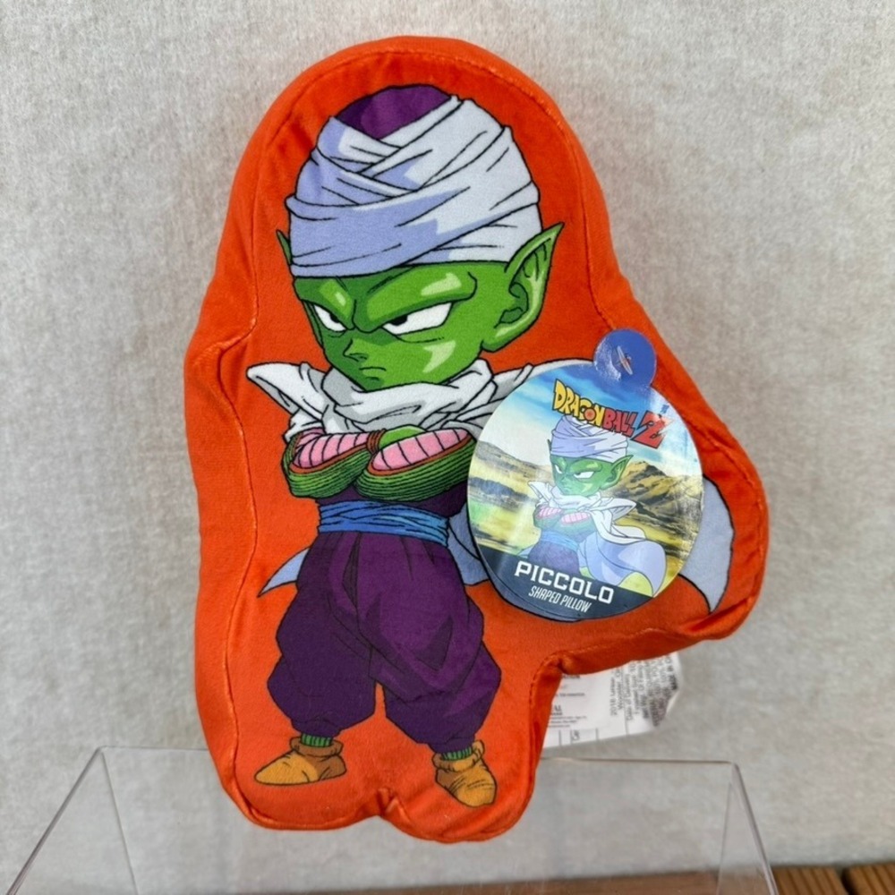 Dragon Ball Z Piccolo Shaped Pillow Surreal Entertainment Orange Anime Plush New